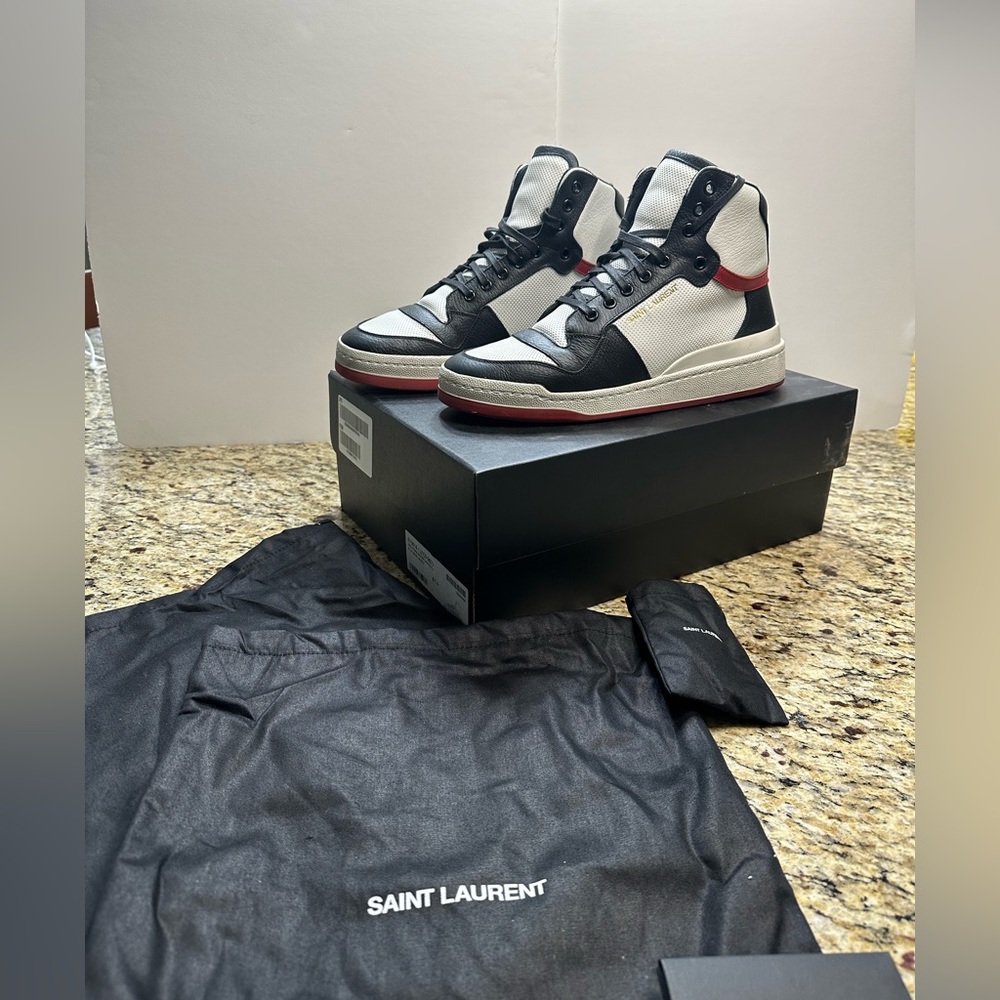 Yves Saint Laurent SL24 high trainers